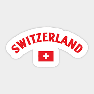 Switzerland Flag Sticker